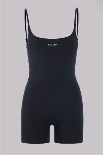 BLK.LAB11 - 11ELEGANT STRING BODYSUIT - Black